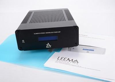 Lot 583 - Leema Acoustics Monoblock Amp