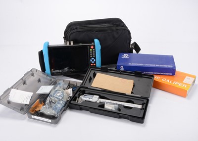 Lot 586 - Camera Tester / Micrometer / Caliper