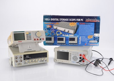Lot 587 - Mulitimeters / Digital Storage / Sweep Generator