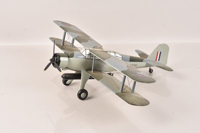Lot 5 - A wooden model of a Fairey Albacore