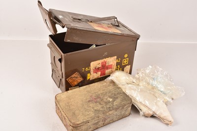 Lot 27 - A converted Ammunition Case
