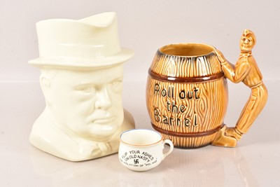 Lot 32 - A Winston Churchill Character Jug by Meakin