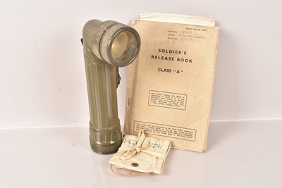 Lot 35 - A WWII Soldier's Release Book