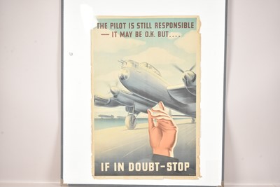 Lot 60 - The Pilot Is Still Responsible - It May Be O.K. But…... If In Doubt - Stop'