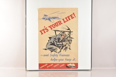 Lot 61 - IT'S YOUR LIFE! - and Safety Harness helps you keep it.'