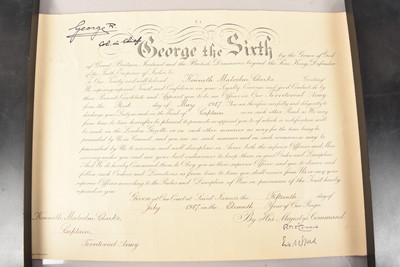 Lot 87 - A George VI Military Commission