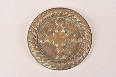 Lot 113 - A heavy metal ships plaque