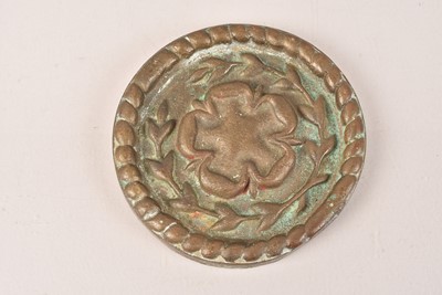 Lot 114 - A heavy metal ships plaque