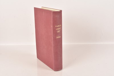 Lot 142 - Harts Army List 1890