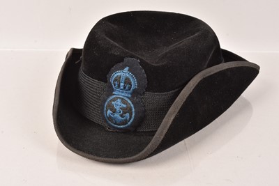 Lot 188 - A WWII WRNS Tricorn hat