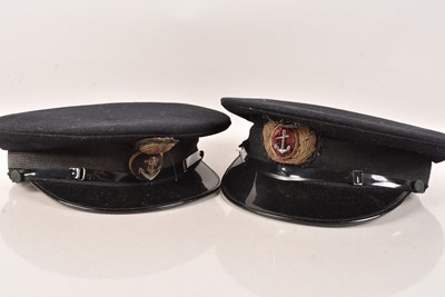 Lot 190 - Two Naval Peak Caps