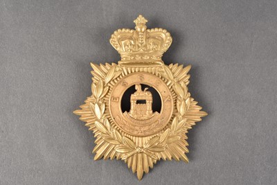 Lot 214 - An Essex Regiment OR's Helmet Plate