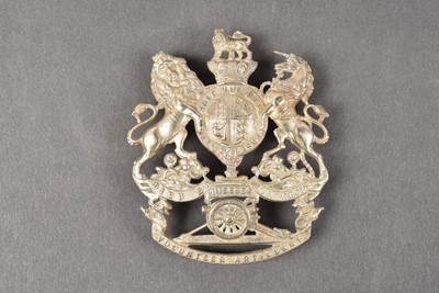 Lot 215 - A Victorian 1st Essex Artillery Volunteer Corps Helmet Plate