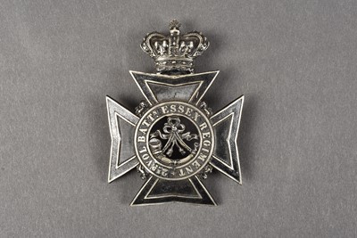 Lot 217 - A Victorian 2nd Volunteer Battalion Essex Regiment Helmet Plate