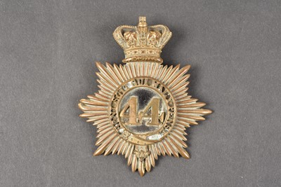 Lot 222 - A Victorian 44th (East Essex) Regiment of Foot Shako Badge