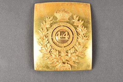 Lot 230 - 44th (East Essex) Regiment of Foot Officer's Shoulder Belt Plate