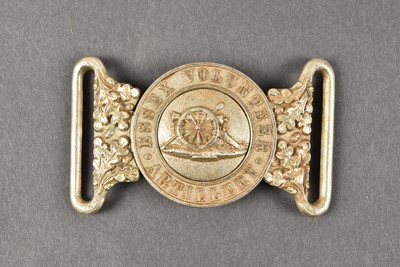 Lot 231 - A British Victorian Essex Volunteer Artillery Belt Buckle