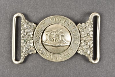 Lot 232 - A British Victorian Essex Volunteer Artillery Belt Buckle