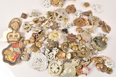 Lot 245 - A good collection of Cap Badge and Buttons