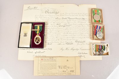 Lot 271 - A George V Efficiency Decoration Group