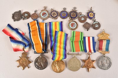 Lot 273 - A WWI Royal Field Artillery Trio
