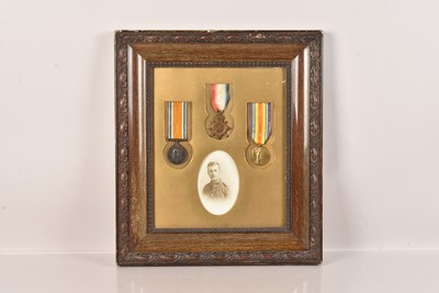 Lot 276 - A WWI Royal Dublin Fusiliers Trio