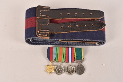Lot 279 - A WWII Miniature Medal set