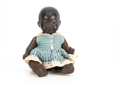 Lot 290 - An Armand Marseille 351 black baby