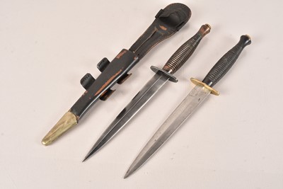 Lot 354 - Two Fairbairn Sykes 3rd Pattern Fighting Knives