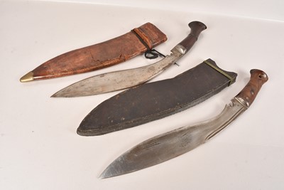 Lot 357 - Two Military Kukris