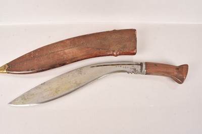 Lot 363 - A Military Issue Kukri Knife
