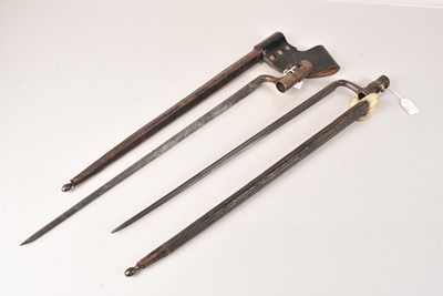 Lot 391 - A Belgian Albini-Braendlin Socket bayonet