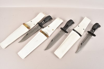 Lot 394 - Three SA80 Bayonets