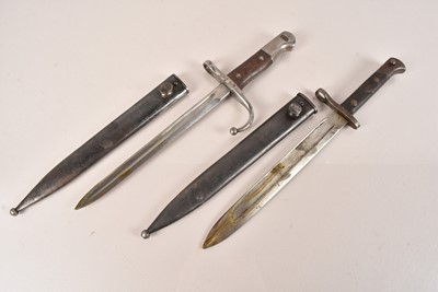 Lot 400 - A Turkish 1903 Shortened Bayonet