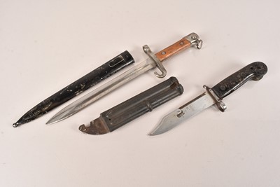 Lot 405 - An Austrian 1895 Bayonet and Scabbard