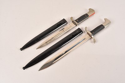 Lot 407 - A German Fireman's Dress Dagger and Scabbard