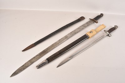 Lot 408 - An SMLE 1907 Bayonet and Scabbard