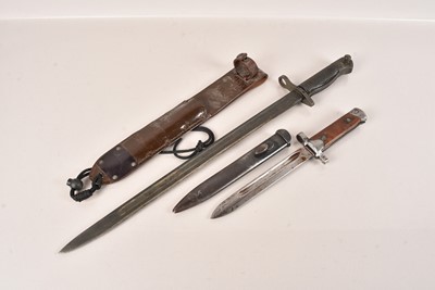 Lot 414 - An Italian Fixed Carcano Bayonet