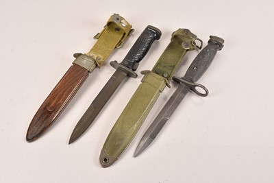 Lot 418 - A Danish M62 Bayonet and Scabbard