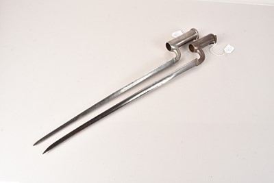 Lot 425 - Two British Socket Bayonets