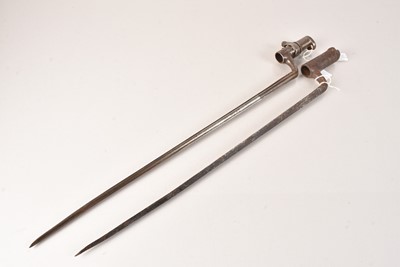 Lot 426 - A Prussian Model 1809 Socket bayonet