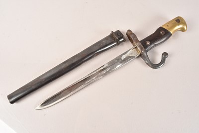 Lot 433 - A Converted French Gras Bayonet