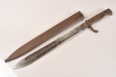 Lot 434 - A German Butcher Bayonet