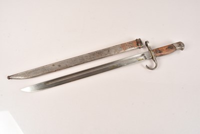 Lot 436 - A WWII Japanese Arisaka Bayonet