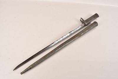 Lot 446 - A German ES15 Ersoc using British P1853 Socket bayonet