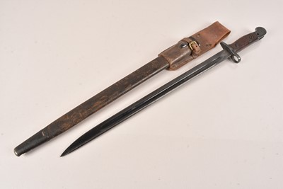 Lot 454 - A 1907 SMLE Bayonet and Scabbard