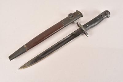 Lot 458 - An Australian 1955 Dated Owen SMG Bayonet