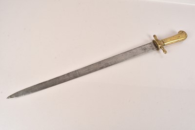 Lot 462 - A Rare Prussian M1810 Hirschfanger Sword Bayonet