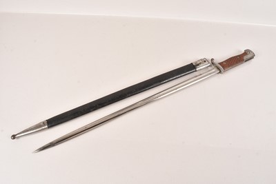 Lot 468 - A Peruvian 1898 Bayonet