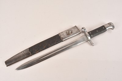 Lot 473 - An 1865 Cadet bayonet